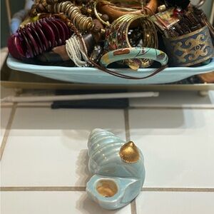 Decorative Seashell Trinket Dish